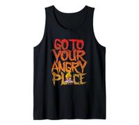 Disney Pixar Inside Out Go To You Angry Place Distressed Débardeur