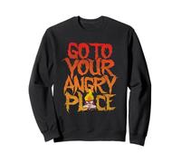 Disney Pixar Inside Out Go to You Angry Place Distressed Sweatshirt