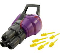 Disney Pixar Lightyear Buzz l’Éclair Blaster de Zurg, triple canon violet avec 3 projectiles, à collectionner, Jouet Enfant, Dès 4 ans, HHJ58