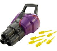 Disney Pixar Lightyear Buzz l’Éclair Blaster de Zurg, triple canon violet avec 3 projectiles, à collectionner, Jouet Enfant, Dès 4 ans, HHJ58