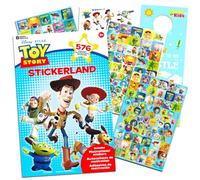 Disney Pixar Lot d'autocollants Toy Story ~ Lot avec 600 autocollants Toy Story (fournitures de f te Toy Story)