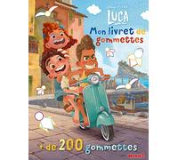 Disney Pixar Luca - Mon livret de gommettes - Livret de gommettes - Dès 3 ans