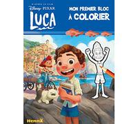 Disney Pixar Luca - Mon premier bloc à colorier - Livre de coloriage - Dès 3 ans