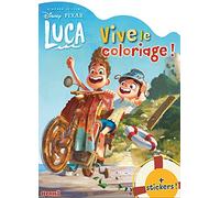 Disney Pixar Luca - Vive le coloriage ! - Livre de coloriage avec stickers - Dès 4 ans