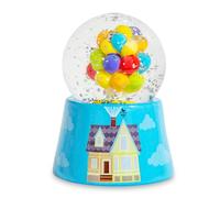 Disney Pixar Up House Mini boule à neige lumineuse avec paillettes tourbillonnantes pour adultes | 7,6 cm de haut