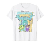 Disney Pixar Monsters Inc. Mike Sully Boo Group Poster T-Shirt