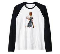 Disney Pixar Ratatouille Chef Remy with Spoon Manche Raglan