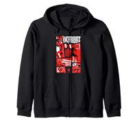 Disney Pixar The Incredibles 2 Retro Comic Style Collage Sweat à Capuche
