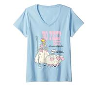 Disney Pixar Toy Story 4 Bo Peep and Sheep Advertisement T-Shirt avec Col en V