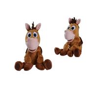 Disney Pixar Toy Story 5 Peluche Bullseye - Doudou (25 cm) de Toy Story, Cheval en Peluche Douce, idée Cadeau pour Enfants et Fans, à partir de 0 Mois