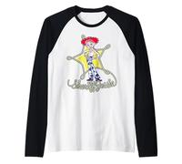 Disney Pixar Toy Story 5 Sheriff Jessie Lasso Star And Text Manche Raglan