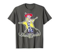 Disney Pixar Toy Story 5 Sheriff Jessie Lasso Star And Text T-Shirt