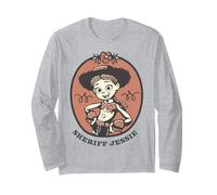 Disney Pixar Toy Story 5 Sheriff Jessie Retro Western Frame Manche Longue