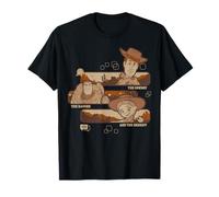 Disney Pixar Toy Story 5 The Cowboy The Ranger & The Sheriff T-Shirt