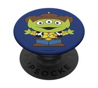 Disney Pixar Toy Story Alien In Woody Costume PopSockets PopGrip Interchangeable