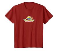 Disney Pixar Toy Story Aliens Pizza Planet Classic T-Shirt, Enfant, Canneberge, 4 ans