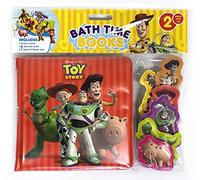Disney / Pixar Toy Story Bath Time Books - Activity Books for kids, Bath book, 6 Padded suction cups, 1 Mesh bag