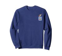 Disney Pixar Toy Story Buzz and Woody Pocket Sweatshirt, Unisexe pour adultes, Bleu Marine, XL