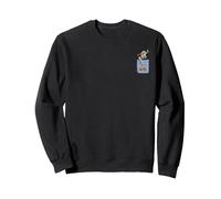 Disney Pixar Toy Story Buzz and Woody Pocket Sweatshirt, Unisexe pour adultes, Noir, M