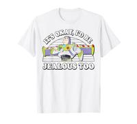Disney Pixar Toy Story Buzz Lightyear It's Okay Texte incurvé T-Shirt