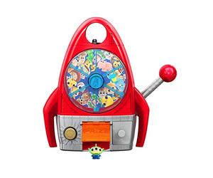 Disney Pixar Toy Story Coffret Pizza Planet Minis Mania, fusée/machine à sous et petite figurine Alien incluse, jouet pour enfant, GJH65