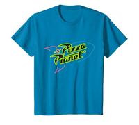 Disney Pixar Toy Story Pizza Planet Rocket Ship Neon T-Shirt