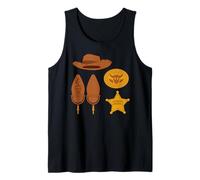 Disney Pixar Toy Story Shérif Woody Details Débardeur