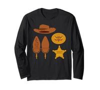 Disney Pixar Toy Story Shérif Woody Details Manche Longue