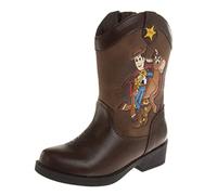 Disney Pixar Toy Story Woody Bottes western cowboy pour enfant, Marron, 12 Little Kid