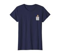 Disney Pixar Toy Story Woody Faux Pocket T-Shirt, Femme, Bleu Marine, S