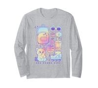 Disney Pixar Turning Red Mei Red Panda Girl Gradient Manche Longue