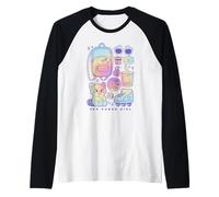 Disney Pixar Turning Red Mei Red Panda Girl Gradient Manche Raglan