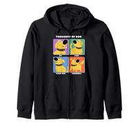 Disney Pixar Up Dug Thoughts Of Dog Expressions Box Up Sweat à Capuche