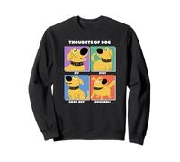 Disney Pixar Up Dug Thoughts Of Dog Expressions Box Up Sweatshirt