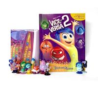 Disney / Pixar Vice Versa 2 Comptines et Figurines - Livre illustré, 10 figurines, tapis de jeu