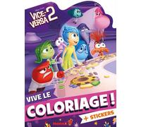 Disney Pixar Vice-versa 2 - Vive le coloriage ! - Collectif - Hemma - broché - Document jeunesse
