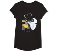 Disney Pixar Wall-E & Eve Sparks Fly Portrait T-Shirt