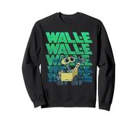 Disney Pixar Wall-E Robot Sweatshirt, Unisexe pour Adultes, Noir, XXL