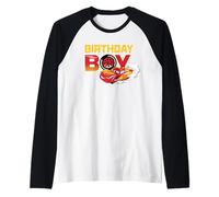 Disney & Pixar's Cars Birthday Boy Lightning McQueen Manche Raglan
