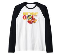 Disney & Pixar's Cars Birthday Girl Lightning McQueen Manche Raglan