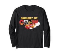 Disney & Pixar's Cars Birthday Pit Crew Lightning McQueen Manche Longue