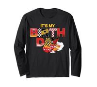 Disney & Pixar's Cars It's My Birthday Lightning McQueen Manche Longue