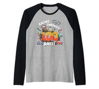 Disney & Pixar's Cars Racing Through 100 Days of School Manche Raglan