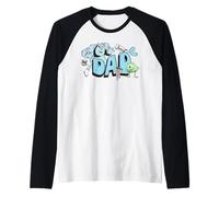 Disney & Pixar's Monsters, Inc. Dad Mike Sulley & Boo Manche Raglan