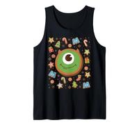 Disney & Pixar's Monsters Inc. Mike Christmas Cookie Collage Débardeur