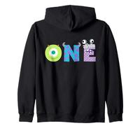 Disney & Pixar's Monsters, Inc. Numbers 1st First Birthday Sweat à Capuche