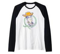 Disney & Pixar's Toy Story 5 Woody Legend of The West Retro Manche Raglan