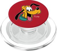 Disney Pluto Big Face Retro Character Trip Matching PopSockets PopGrip pour MagSafe