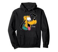 Disney Pluto Big Face Retro Character Trip Matching Sweat à Capuche