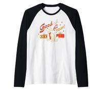 Disney Pluto Christmas "Goodish All Year" Funny Holiday Manche Raglan